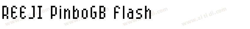 REEJI PinboGB Flash字体转换
